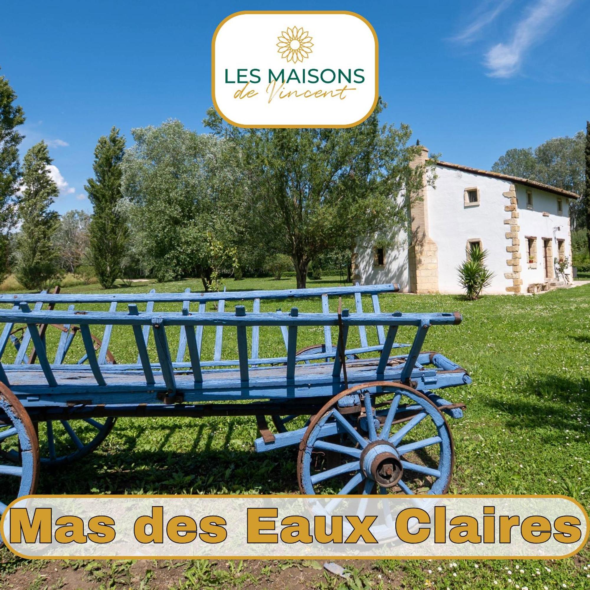 圣吉尔Mas Des Eaux Claires Arles Camargue别墅 外观 照片